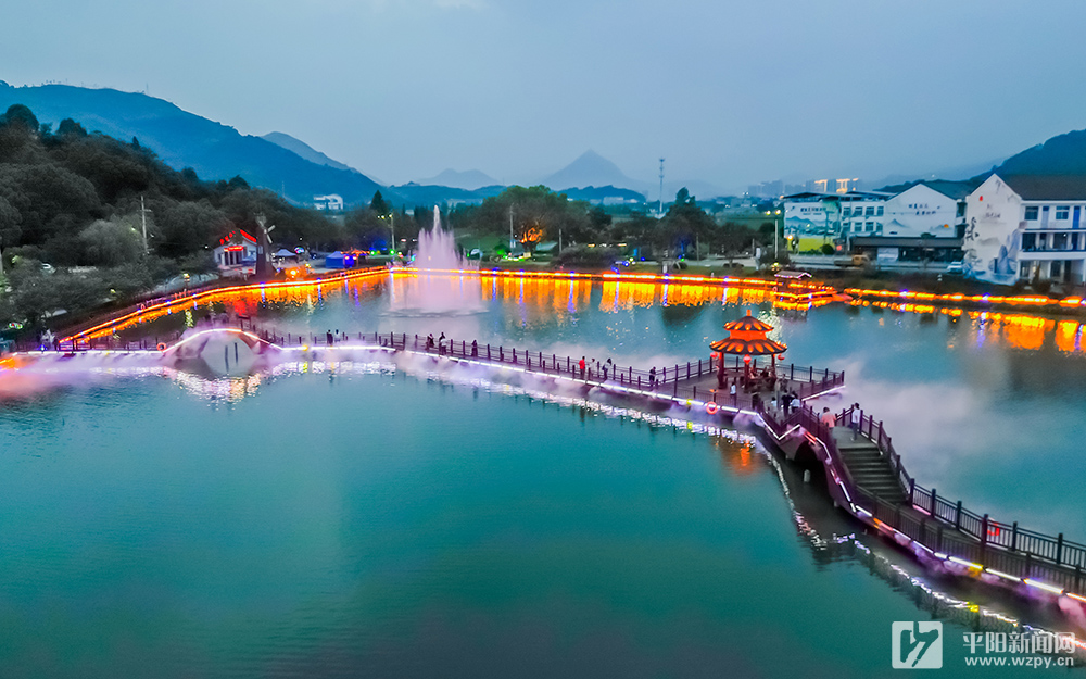 西岙夜景引客來